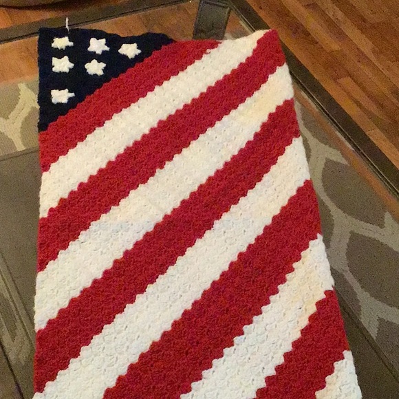 American Flag ๐บ๐ธ Lap Blanket - Picture 3 of 3